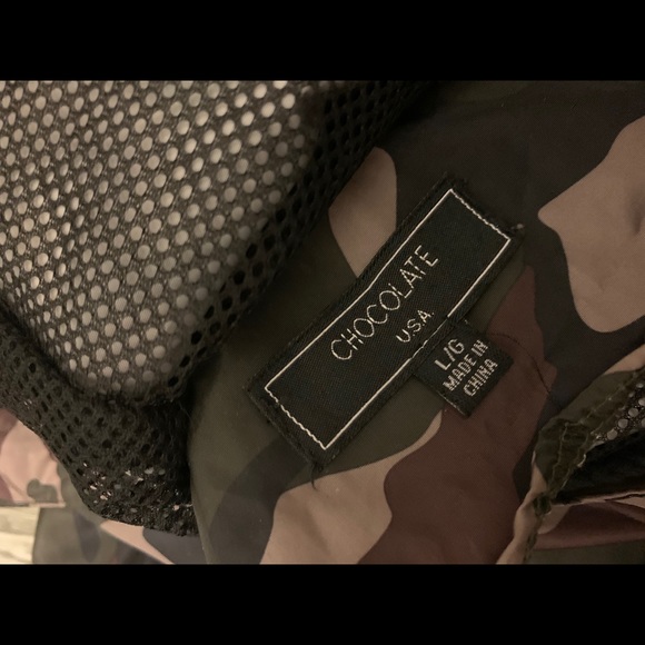 Army pattern windbreaker - Picture 5 of 5